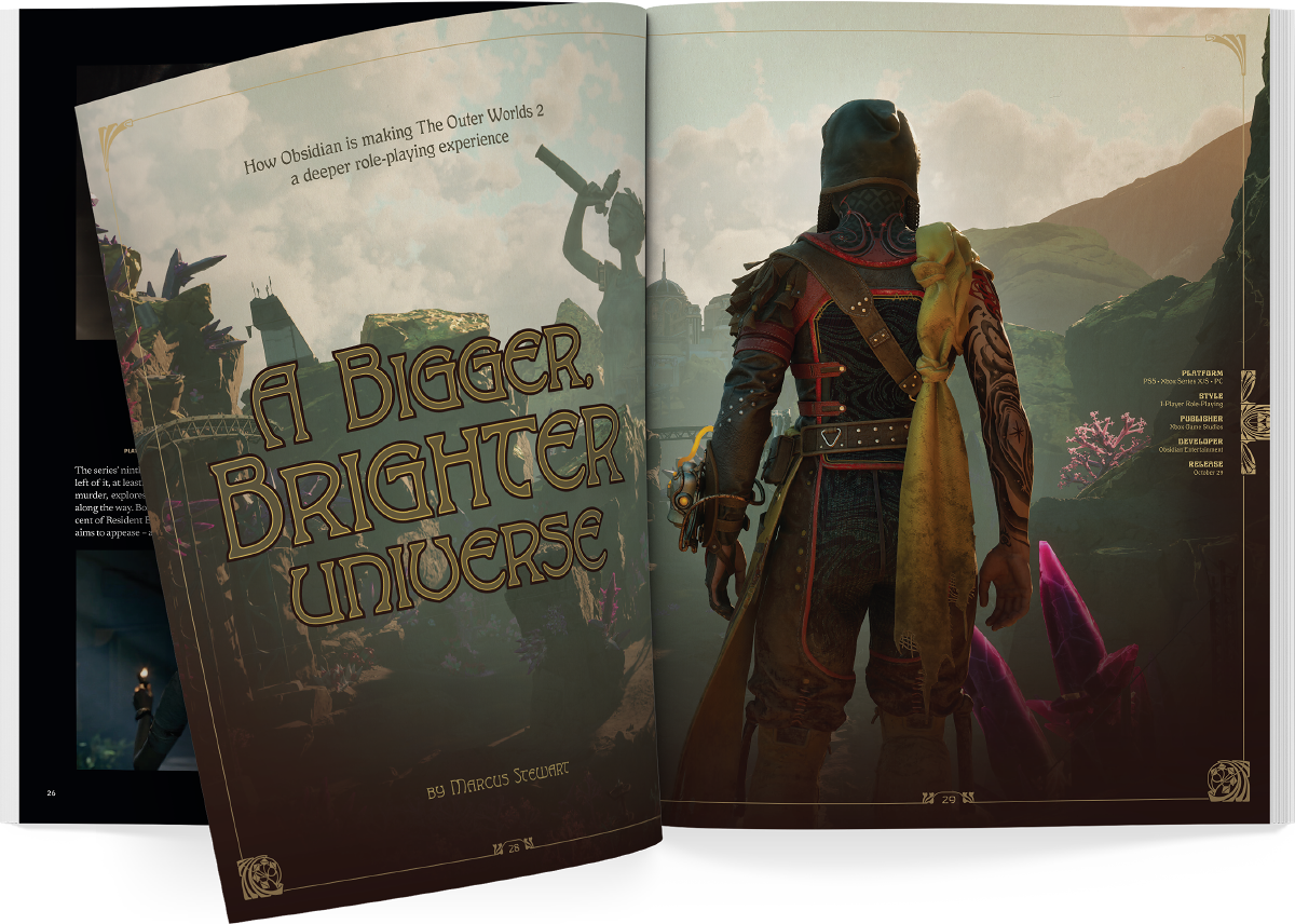 Game Informer issue 372 – The Outer Worlds 2