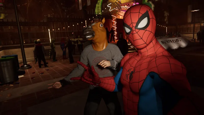 Funny To A Point - Spider-Man Screen