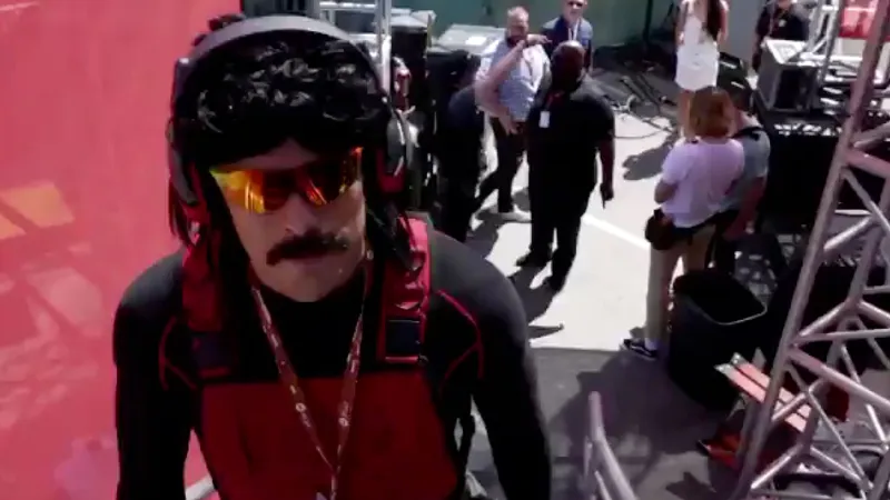 Dr Disrespect Banned From E3 For Streaming From Public Bathrooms, Twitch Account Suspended