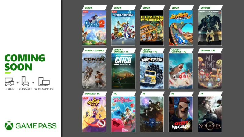 Xbox Game Pass Adding 7 New Games As Surprise Addition