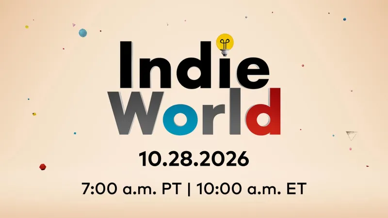 15-Minute Nintendo Indie World Showcase Announced For Tomorrow Morning, October 28