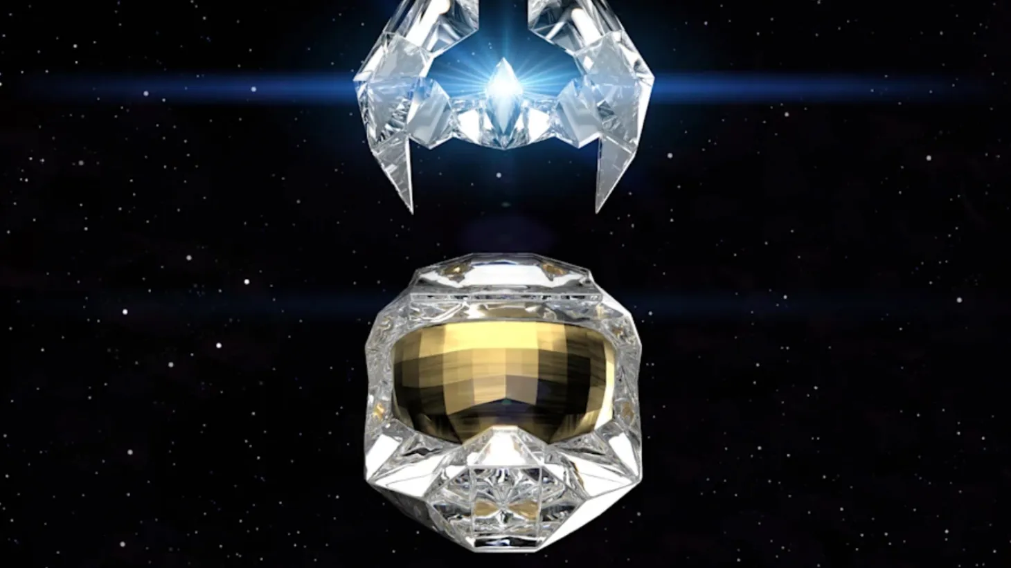 Swarovski Reveals Master Chief Helmet And Energy Sword Crystals 