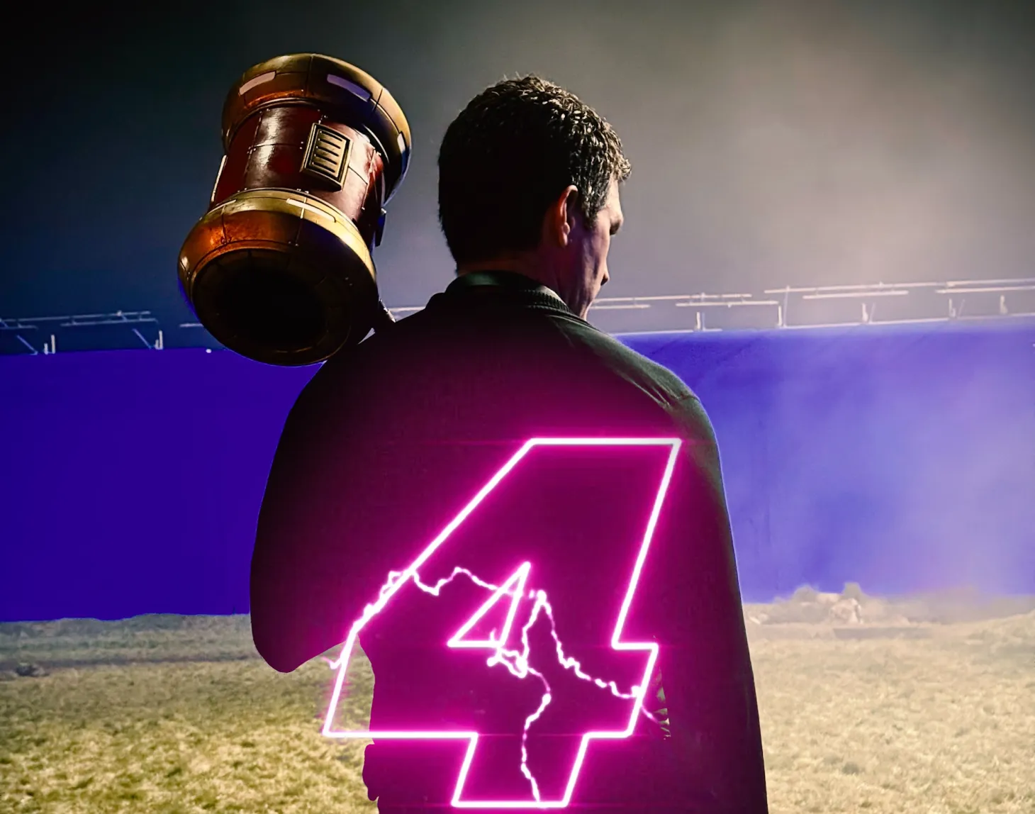 Sonic The Hedgehog 4 Begins Filming As Director Jeff Fowler Poses With Amy's Hammer