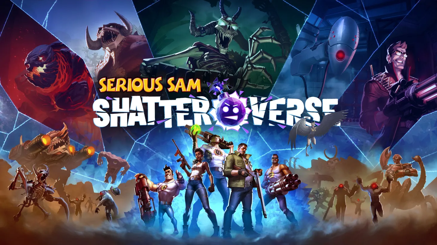 Dead By Daylight Devs Announce Serious Sam: Shatterverse, A Multiverse, Multiplayer Roguelite Shooter