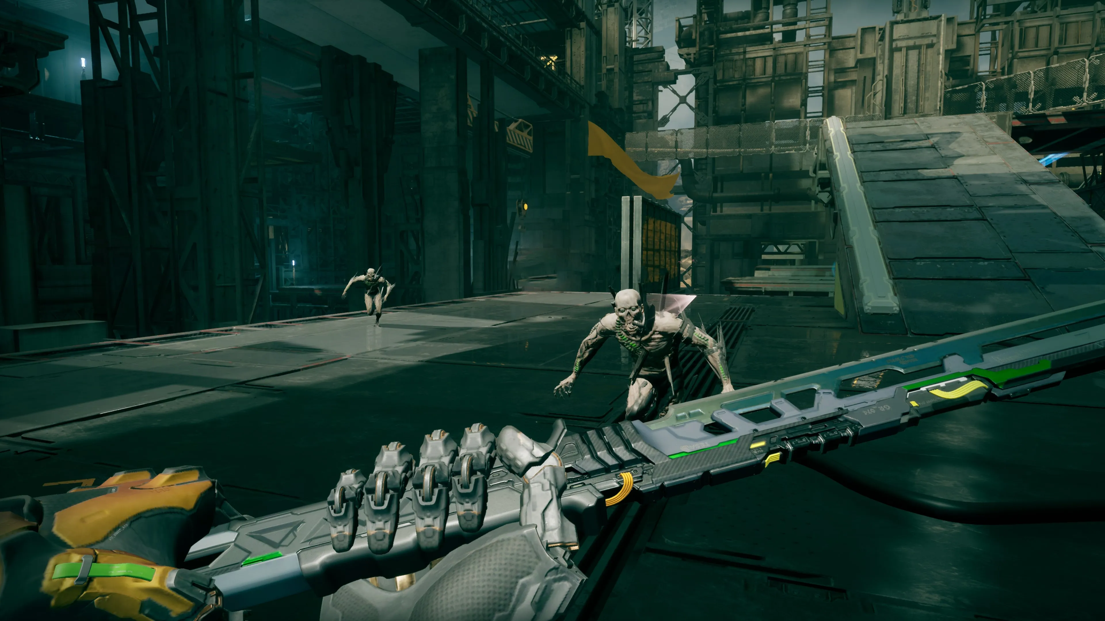 Ghostrunner II 2 October Release Date First Person Parkour Shooter Cyberpunk PlayStation 5 Xbox Series X/S PC