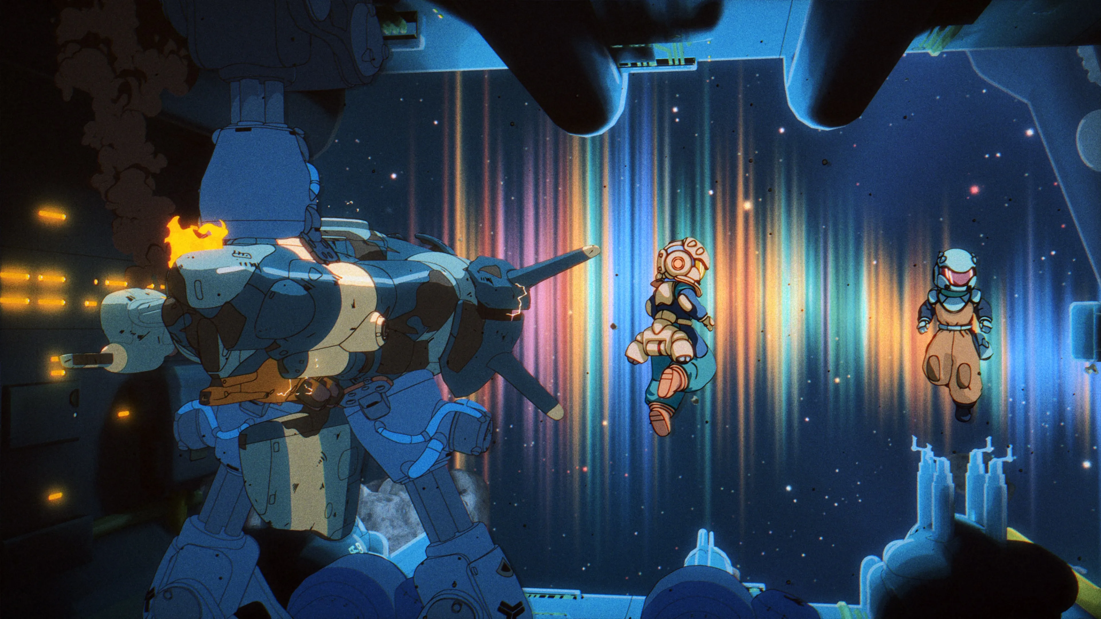 Orbitals Debut Cooperative 1990s Anime Game Nintendo Switch 2 Exclusive Shapefarm Kepler Interactive