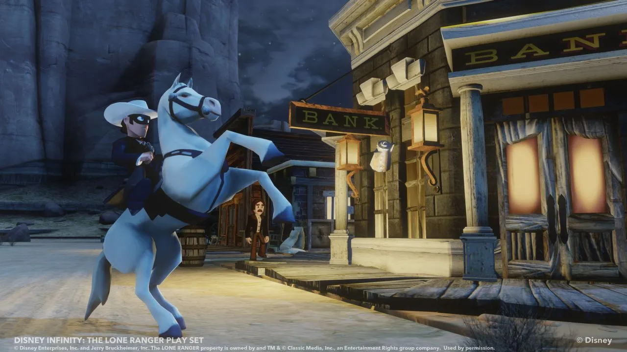 Gunslinging And Chasing Trains In Disney Infinity's Lone Ranger Play Set