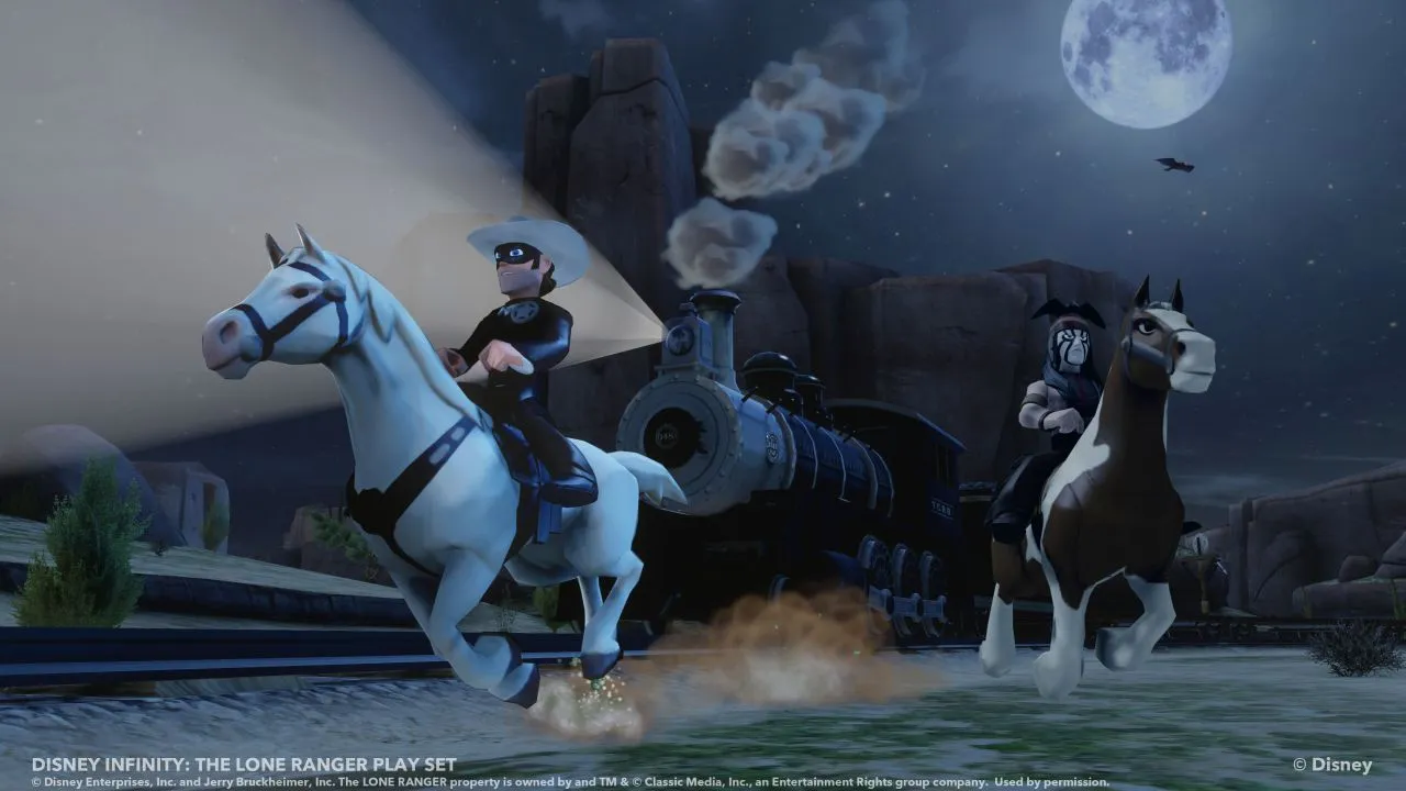 Gunslinging And Chasing Trains In Disney Infinity's Lone Ranger Play Set