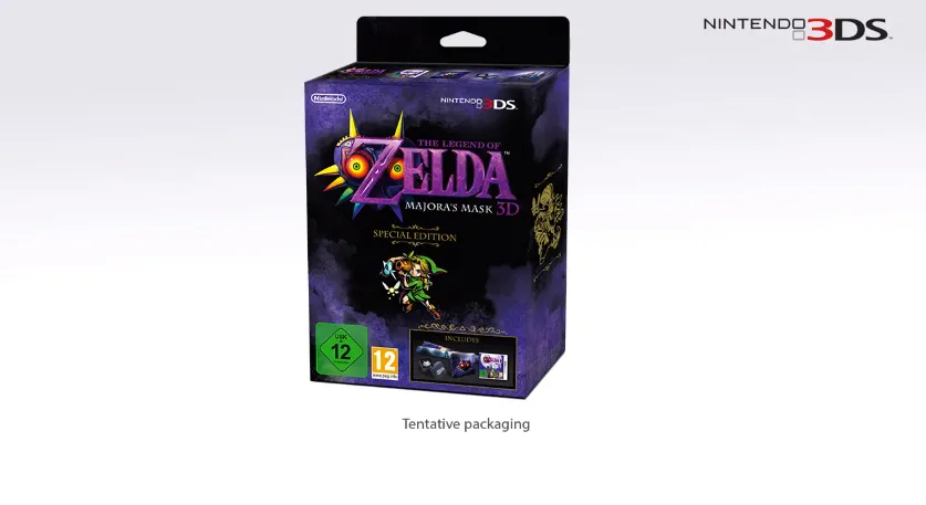 Nintendo Announces Europe-Exclusive Zelda: Majora's Mask 3D Special Edition