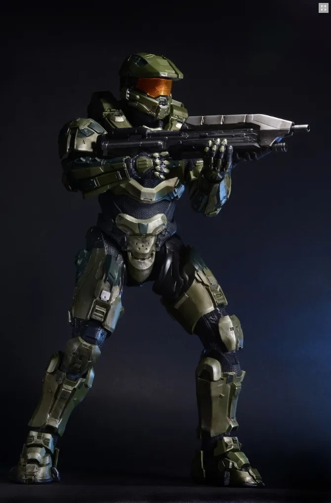 Say Halo To Your First Look At NECA’s Finished Master Chief Figure