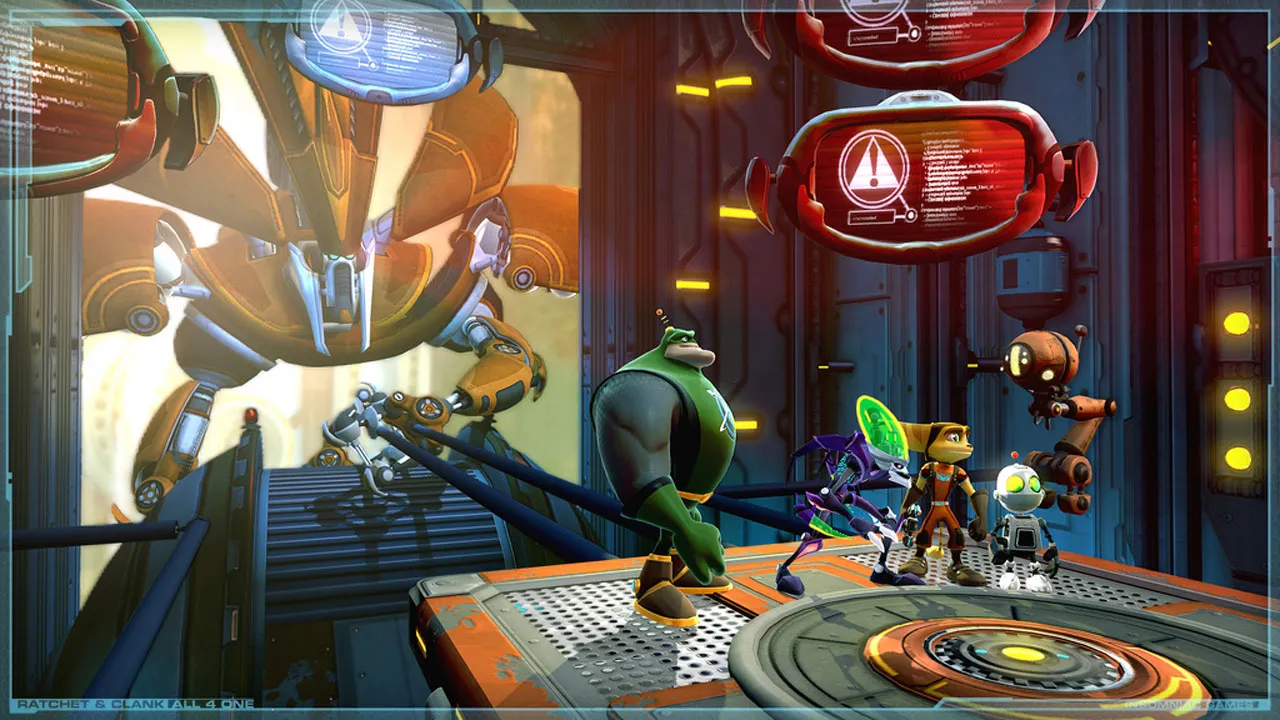 Four Ratchet & Clank: All 4 One Screens 