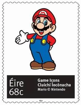 Classic Game Characters Grace Irish Post With New Stamps