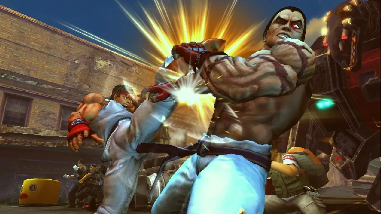 First Explosive Street Fighter X Tekken Screens