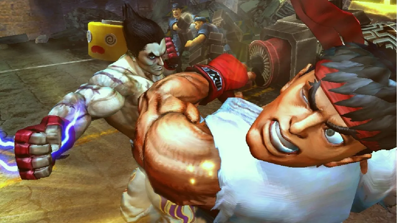 First Explosive Street Fighter X Tekken Screens