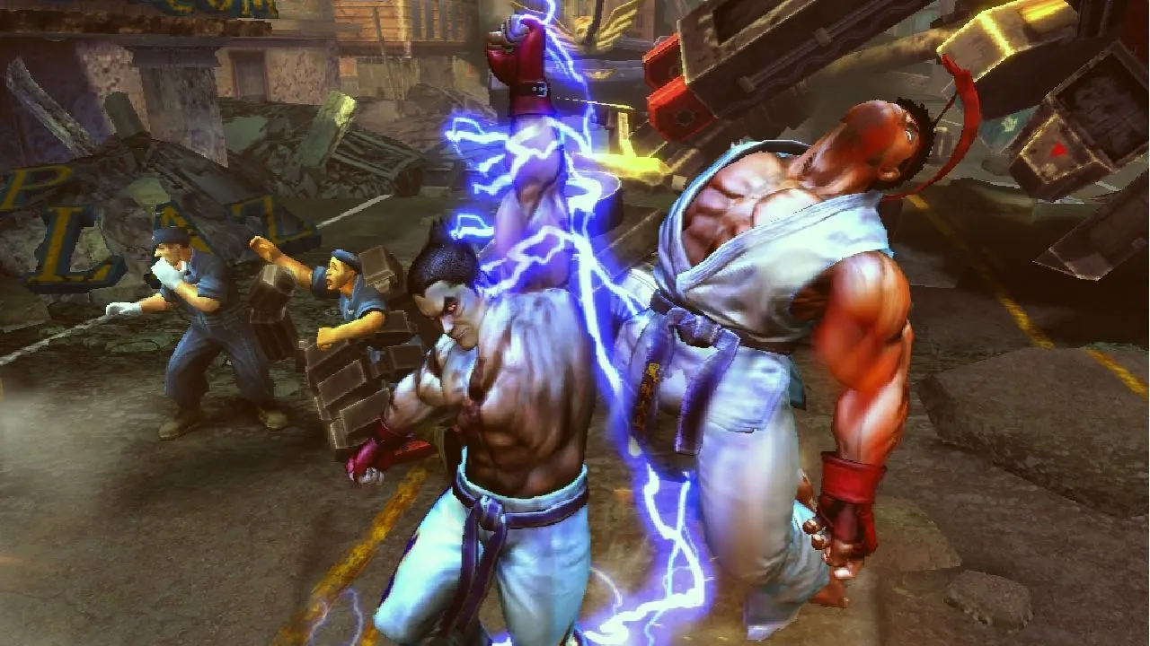 First Explosive Street Fighter X Tekken Screens
