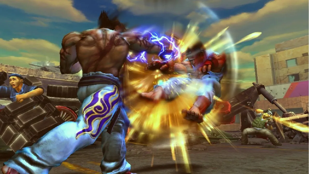 First Explosive Street Fighter X Tekken Screens