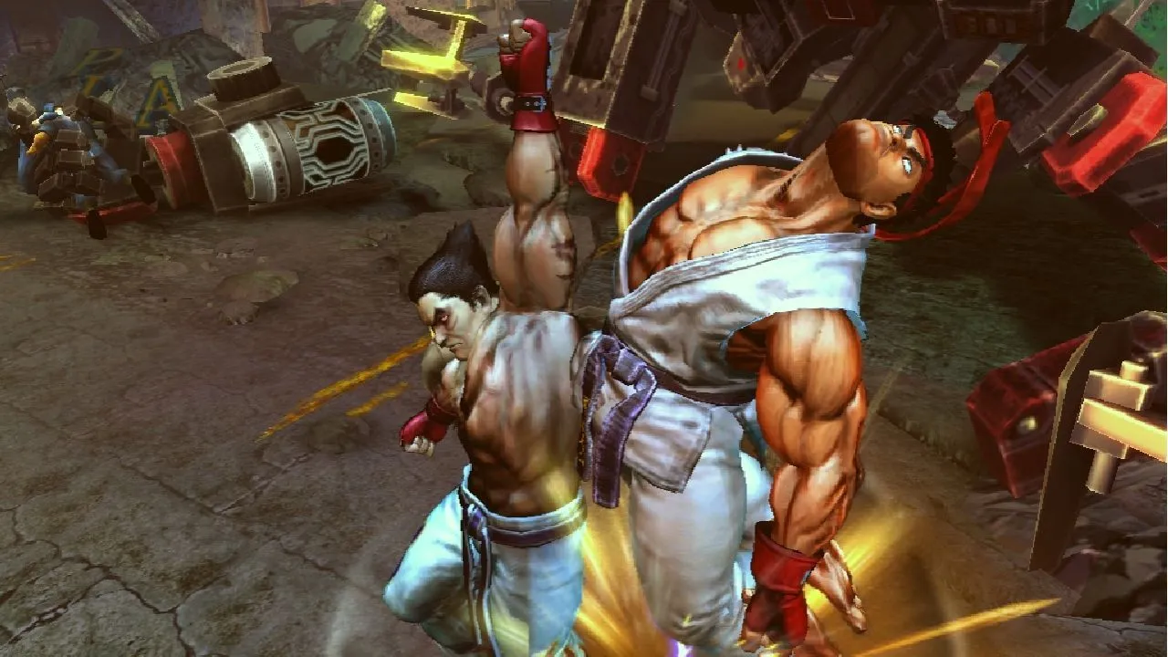 First Explosive Street Fighter X Tekken Screens