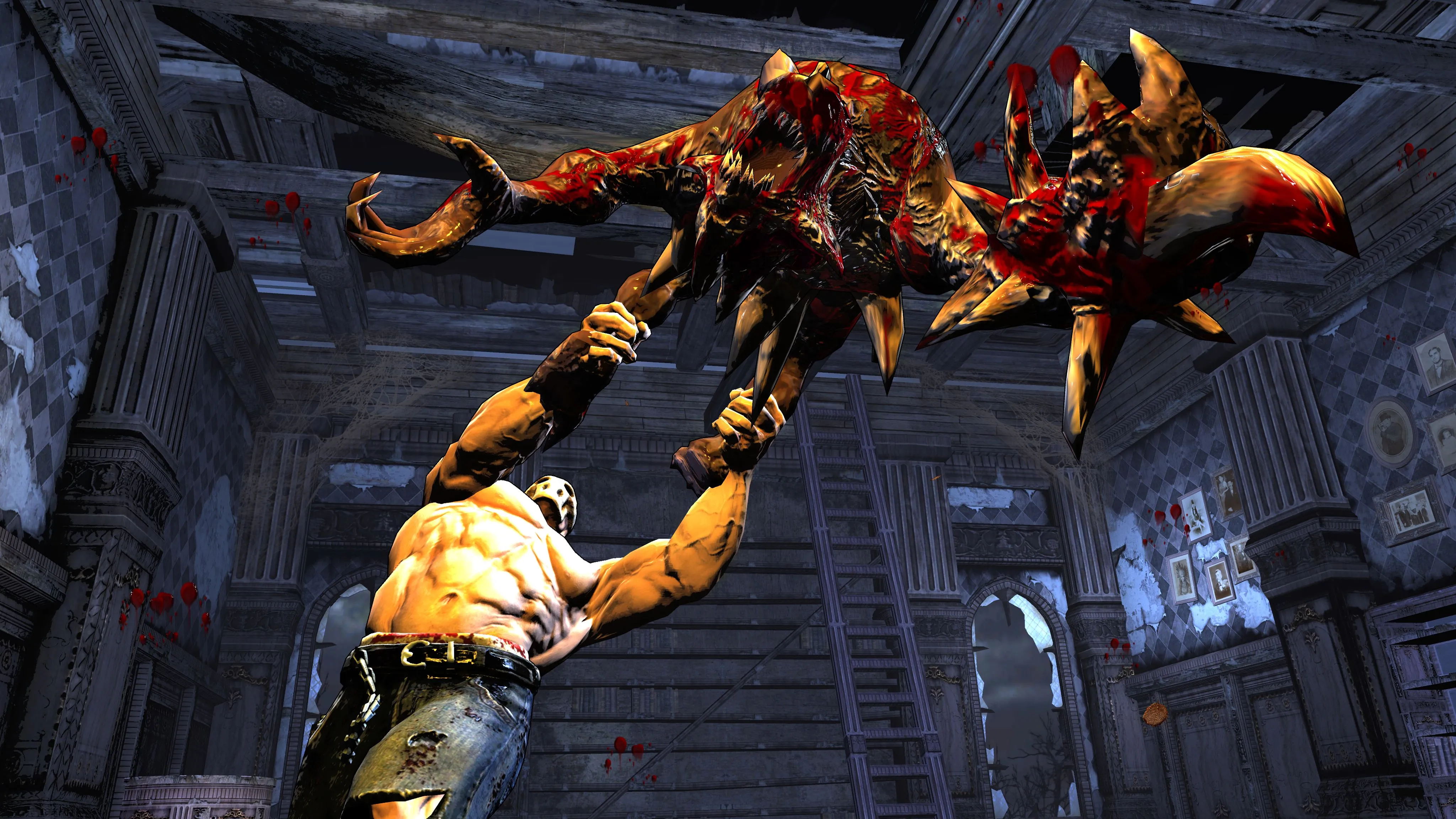 Bloody Splatterhouse Screens And Videos Galore