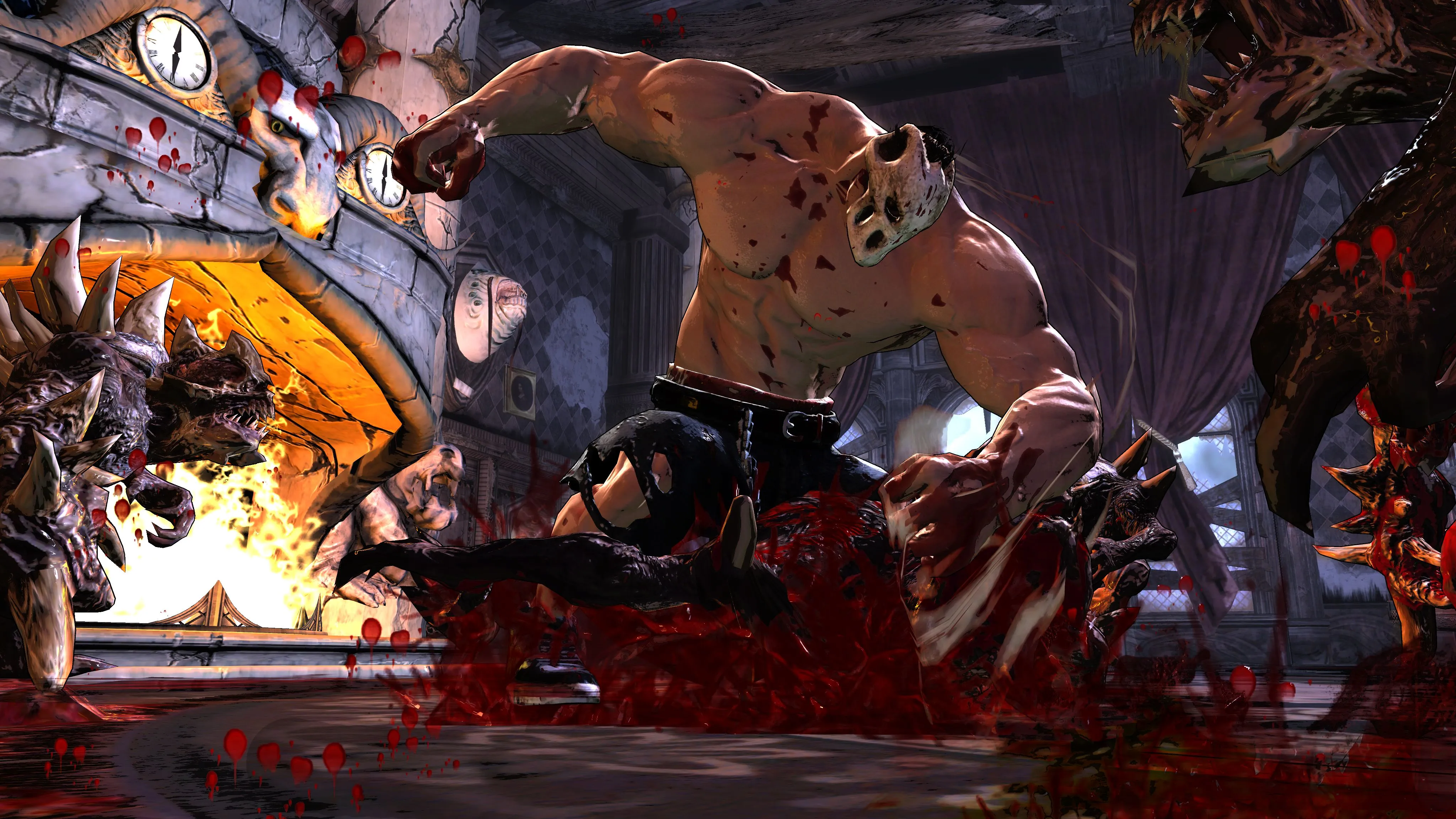 Bloody Splatterhouse Screens And Videos Galore