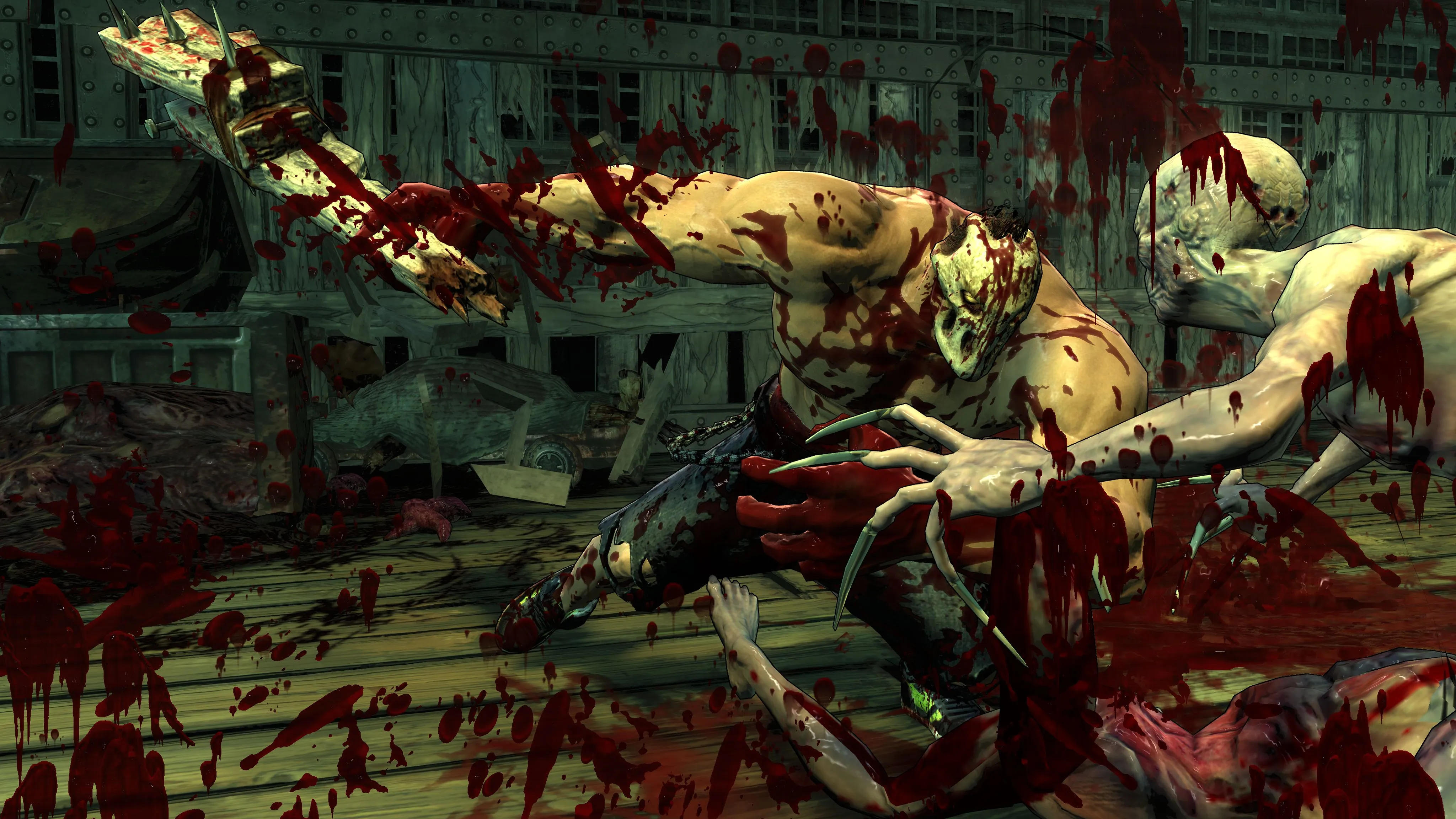 Bloody Splatterhouse Screens And Videos Galore
